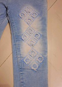 Embroidered Jeans