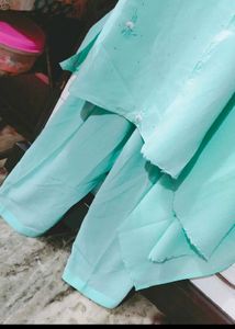 😍Beautiful Embroidery Work Kurti Pant Dupatta🥰