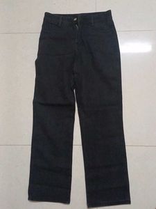 Urbanic Black Straight Leg Jeans