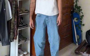 Baggy Light Wash Jeans