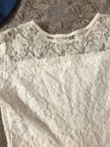 White Lace Dress (princess WhiteSwan)