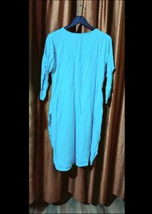 Kurti With Embroidery Work Size 44 Inches