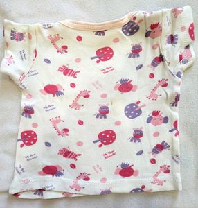 Branded Half Sleeve Unisex Baby T Shirt
