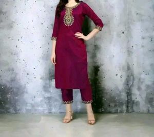 Kurta With Bottom And Dupatta