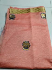 Dailywear Orange Blue Saree