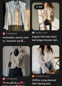 Bridgerton Ruffle Top 🐚🦢🦭🦪🥛🥂🍥🦪