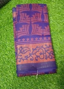 Elegant Navy Blue Saree