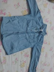 Denim Long Sleeve Shirt