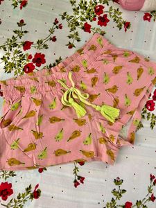 Yellow And Pink Night-suit