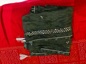 Elegant Green Dupatta