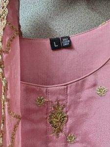 Elegant Pink Kurta Set with Dupatta
