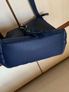 Lino Perros Navy Blue Sling Bag