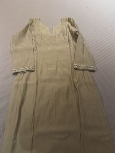 Elegant Beige Kurta