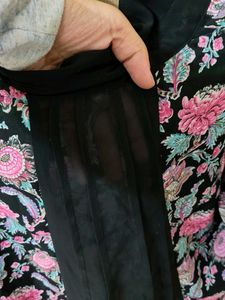 Floral Print Button-Down Top