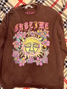 Brown Sweatshirt From H&amp;M