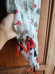 Printed Palazoo Pant And Dupatta Set