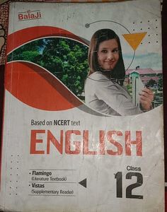 Shri Balaji English Literature Class 12th Book