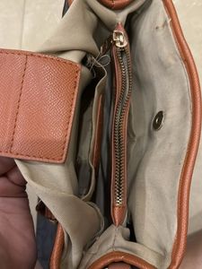 Coach Signature Print Satchel