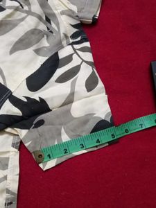 Stylish Floral Print Shirt Short Sleeve