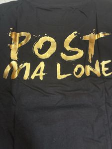 Post Malone Graphic gold made in Thailand