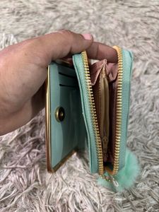 Chic Mint Green Wallet