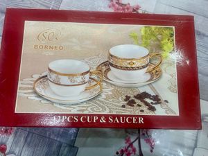 New Royal Vintage Gloden Tea Cup Set