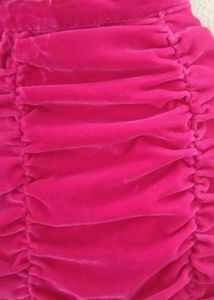 Ruched Mini Skirt