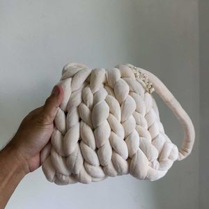 Chunky Knit Handbag