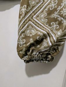 Patterned Crop Top