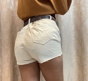 Ginger White Shorts