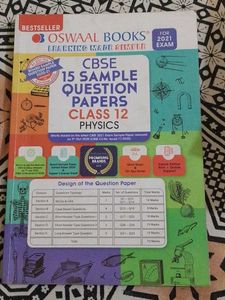 Oswaal Cbse Phy Sample Question Papers 12