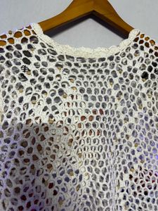 Crochet Open Knit Top