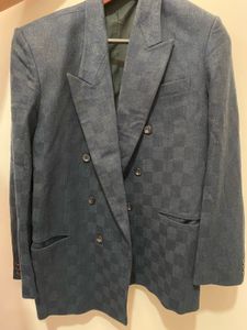 Checked Blazer