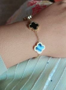 Van Cleef Double Sided Studded Bracelet For Women
