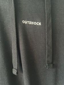 Outshock Black Sleeveless Hoodie