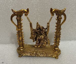Aluminium Radha Krishna Swing Never Used