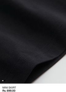 Black Mini Skirt