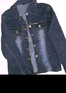 Denim Jacket B&amp;W Shade