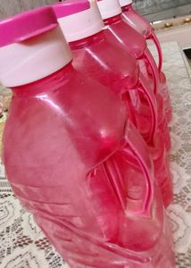 Pink Bottle 1.5 Lts New Brand Qith Handle