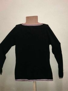 Black Coat Sweater