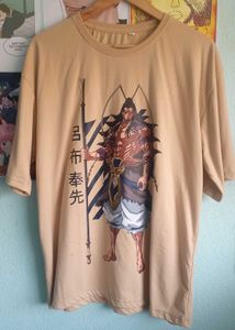 Lu Bu Record Of Ragnarok Anime Oversized Tshirt