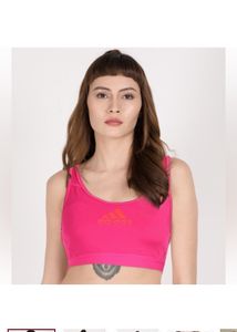 ADIDASWomen Sports Lightly Padded Bra (Pink)