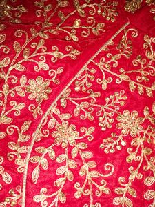 Women Red Non -padded Bridal Blouse