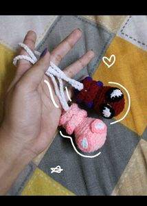 Crochet spiderman charm ✨