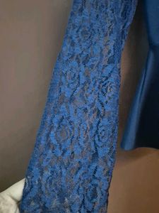 Blue Branded Top
