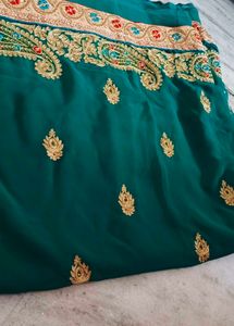 New Green Amazing Saree...!!💚