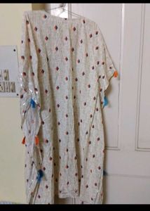 Embroidered Kaftan Kurta