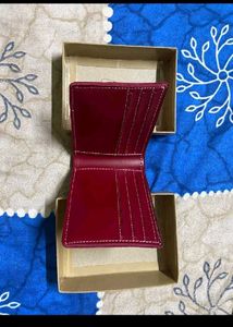 Stylish Maroon Wallet