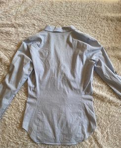 Light Blue fitted Zara Woman's Shirt