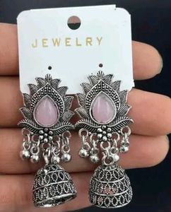 Boho Jhumka Earring Set